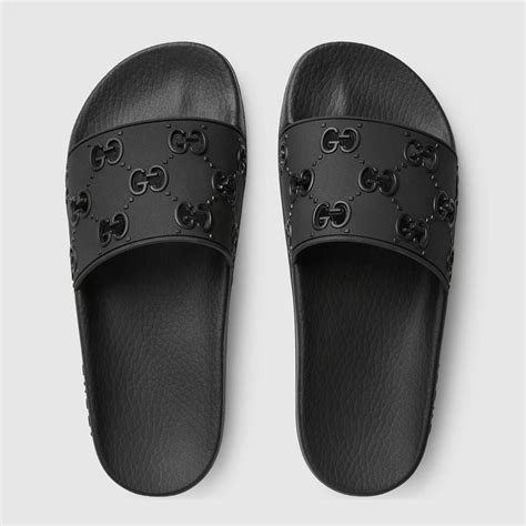 female gucci slides|gucci slides holes.